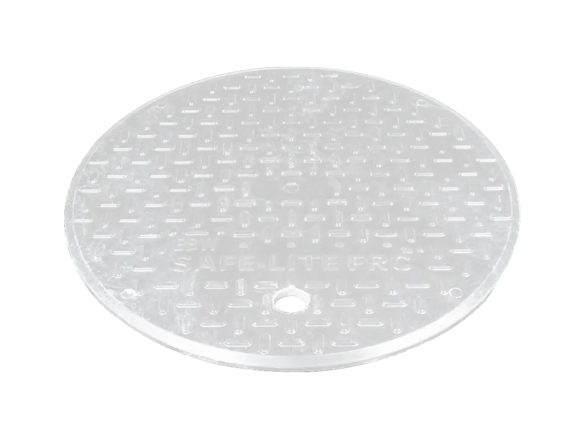 EBW&#xAE;&#x20;18&quot;&#x20;Manhole&#x20;Replacement&#x20;Cover&#x20;Composite&#x20;Lid,&#x20;WHITE